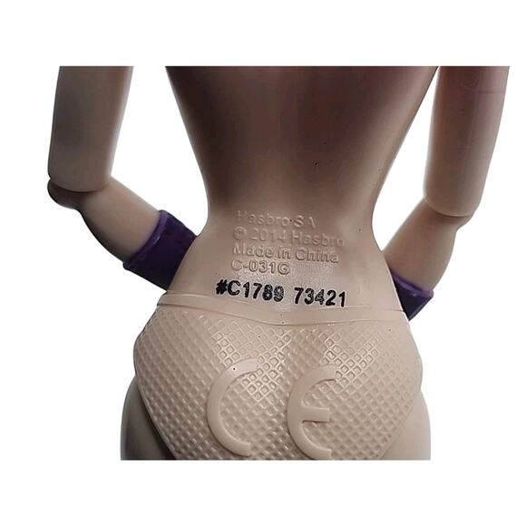 Disney 2014 Descendants Isle of the Lost Royal Mal Nude Fashion Doll 11" Hasbro - Picture 5 of 7